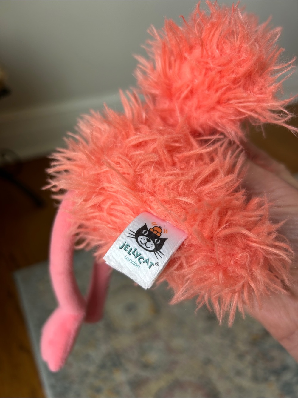 Jellycat Pink Coral Flamingo Plush - Picture 3 of 4